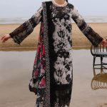 Nureh Embroidered Lawn 3 Piece Suit