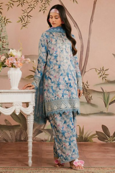 Ayzel Armelia- Unstitch Embroidered 3pc
