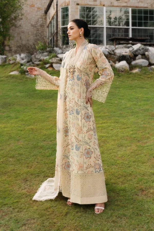 Bareeze Embroidered 3pc Lawn
