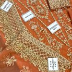 Embroidered Bridal 3pc Dress