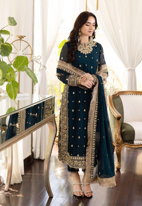 Asim Jofa- Chiffon Bridal 3pc