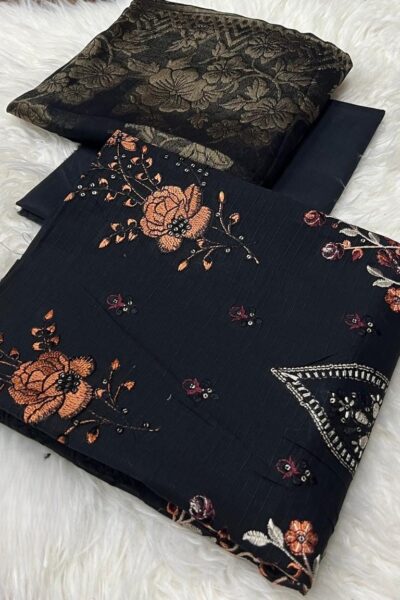 Bareeze 3p Embroidery Collection-4