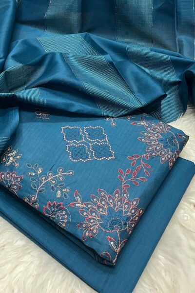 Bareeze 3p Embroidery Collection-5