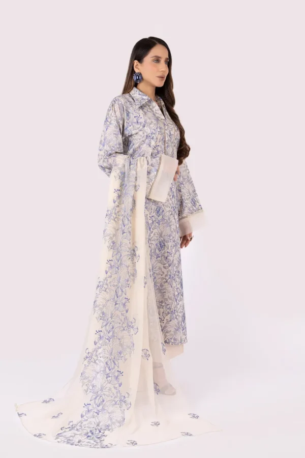 Bareeze-Dhanak Heavy Embroidered 3pc