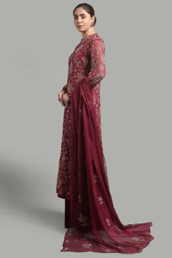 Bareeze-Fully Heavy Embroidered 3pc Dress