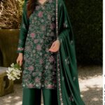 Bareeze-Dhanak Fully Embroidered Suit