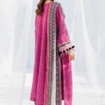 Baroque-Digital Linen featuring an embroidered three-piece set