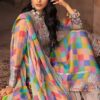 Charizma-Heavy Embroidered Digital Printed Linen 3pc