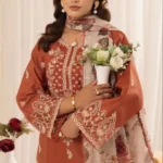 Dhanak With Digital Wool Shawl