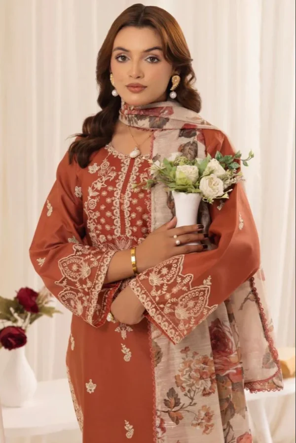 Dhanak With Digital Wool Shawl