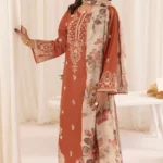 Dhanak With Digital Wool Shawl