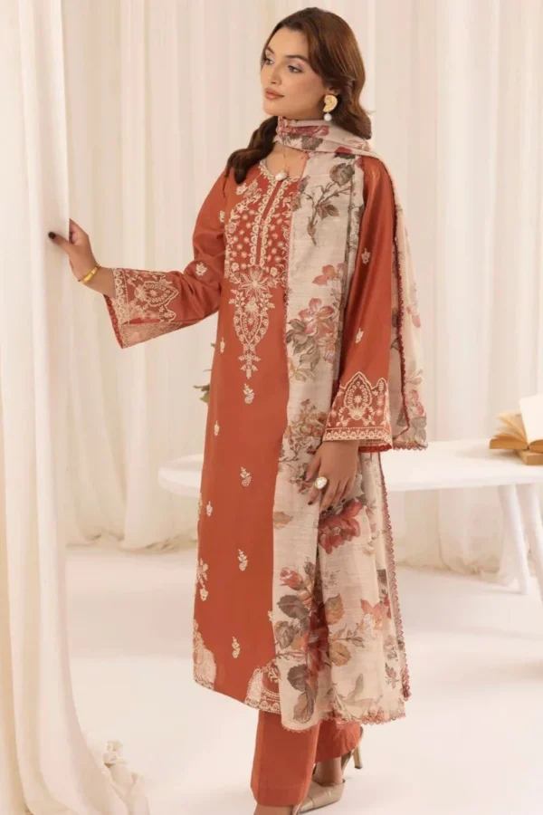 Dhanak With Digital Wool Shawl