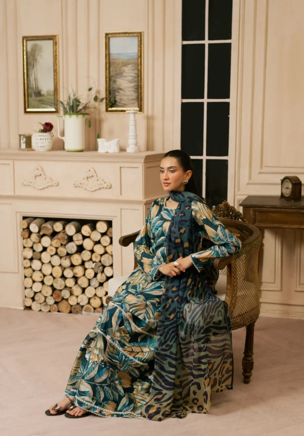 Digital Printed Lawn 3pc Suit