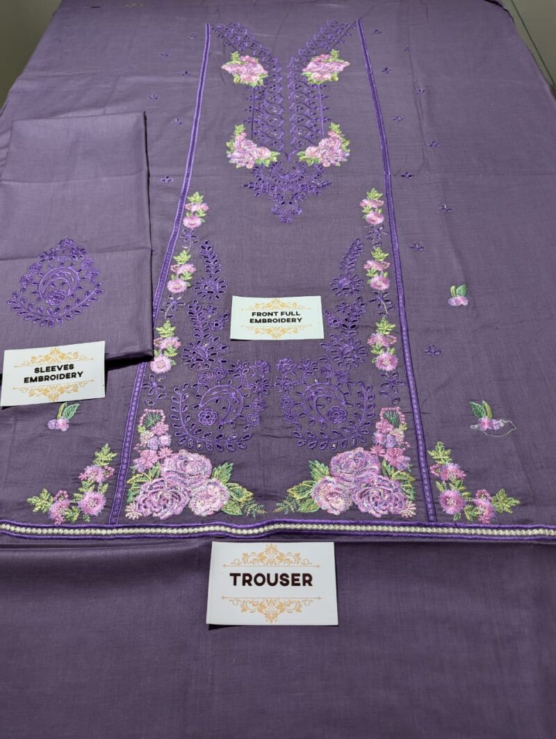 Embroidered Lawn 2pc