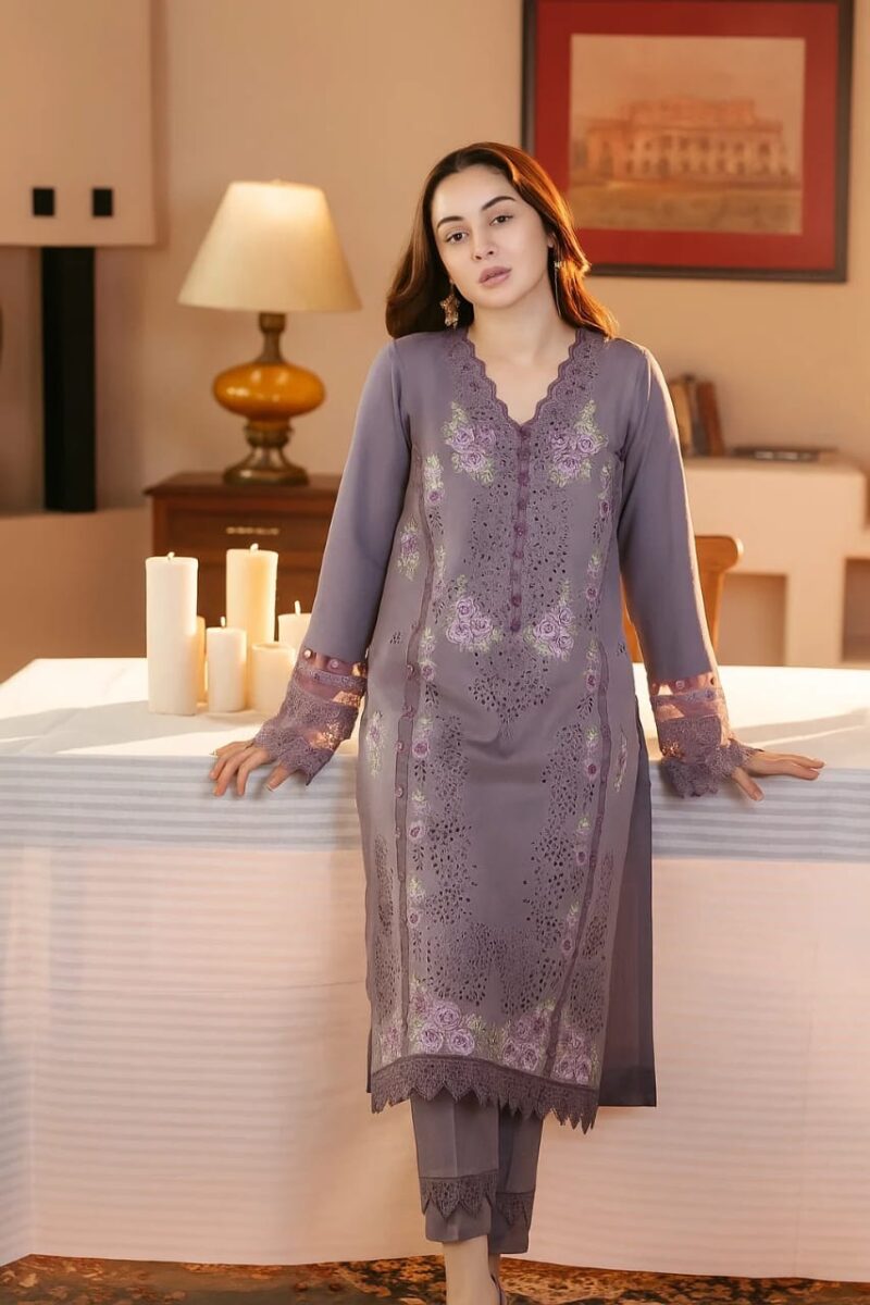 Embroidered Lawn 2pc