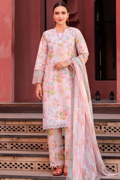 Farasha-Chikankari Lawn 3pc