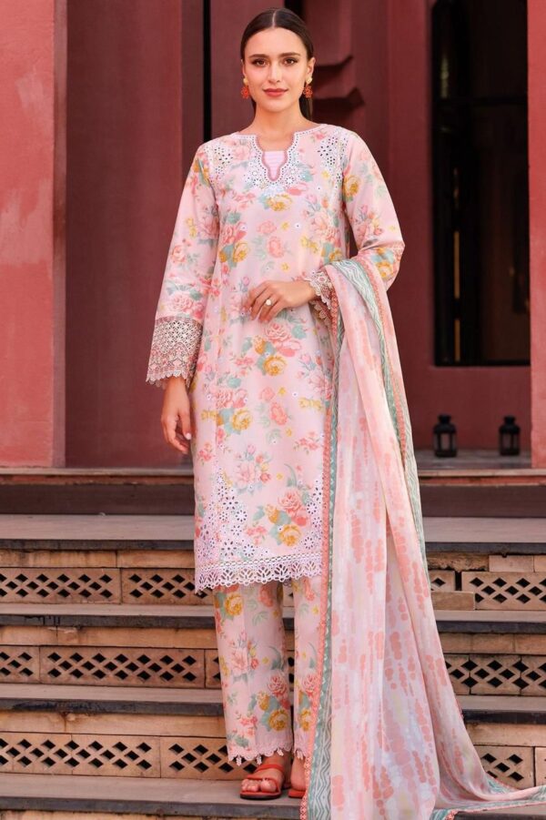 Farasha-Chikankari Lawn 3pc