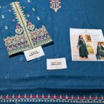 Lawn 2pc Embroidered Dress