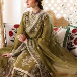 Mahnur-Dhanak Embroidered with Embroidery Shawl