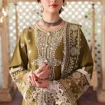 Mahnur-Dhanak Embroidered with Embroidery Shawl