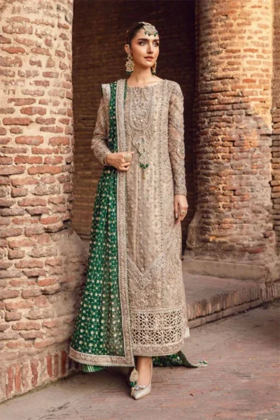 Maria B-Widad Bridal wear 3pc Dress
