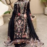 Qalamkar - Embroidered Lawn 3pc