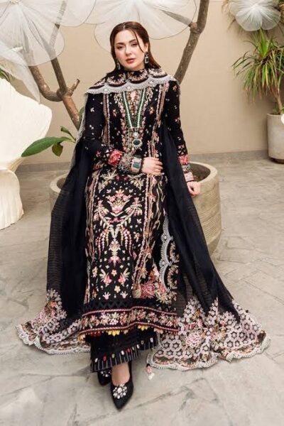 Qalamkar - Embroidered Lawn 3pc