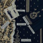 Sapphire-Embroidered 3pc Dhanak Dress