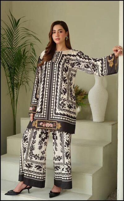 Shamoze Silk Printed 3pc
