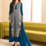 Silk Unstitch Digital Print 3pc