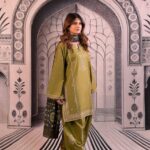 Urge-Unstitch Dhanak Embroidered 3pc