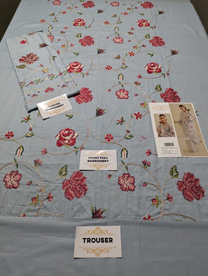 Zara Shahjahan- coco Embroidered 2pc