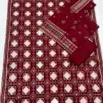 Bareeze Dhanak Embroidery 3pc Suit with Laser Cutwork Shawl