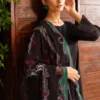 Afsanah-Dhanak Embroidered 3pc with Wool Shawl