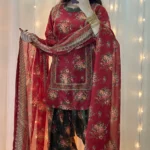Bin Saeed-Khaddar 3pc Printed Suit (002)