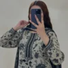 Bin Saeed-Khaddar 3pc Printed Suit