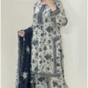 Bin Saeed-Khaddar 3pc Printed Suit