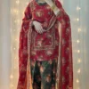 Bin Saeed-Khaddar 3pc Printed Suit (002)