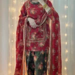 Bin Saeed-Khaddar 3pc Printed Suit (002)