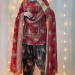 Bin Saeed-Khaddar 3pc Printed Suit (002)