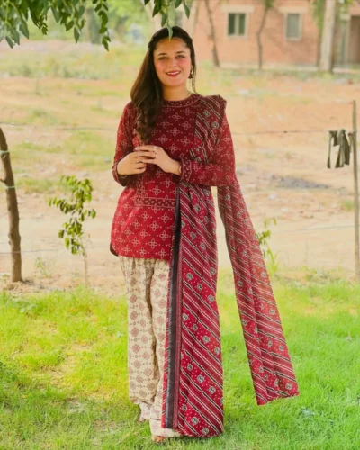 Bin Saeed-Khaddar 3pc Printed Suit (5)