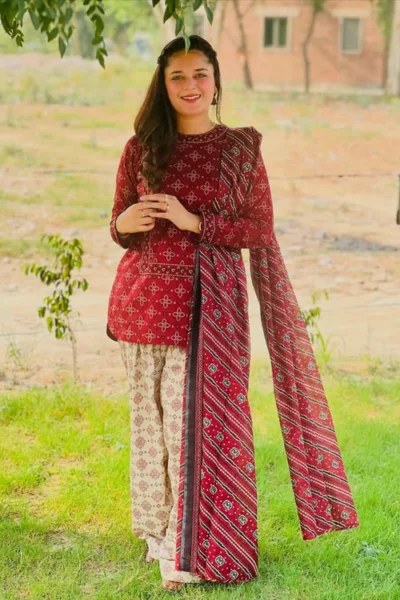 Bin Saeed-Khaddar 3pc Printed Suit (5)
