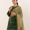 Dhanak Embroidered 3pc Suit