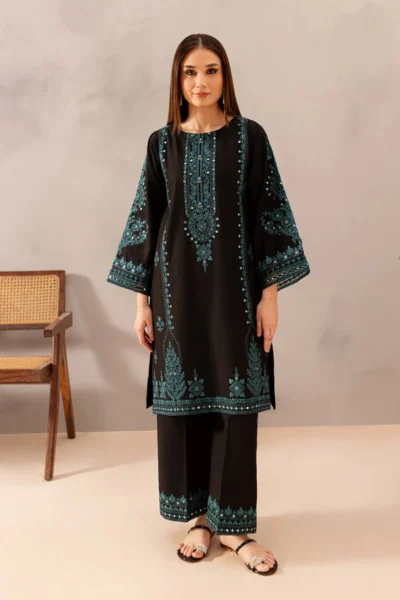 Dhanak Heavy Embroidered 2pc