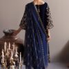 Emaan Adeel-Velvet Sequence Embroidered & Hand Work 3pc