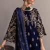 Emaan Adeel-Velvet Sequence Embroidered & Hand Work 3pc