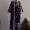 Emaan Adeel-Velvet Sequence Embroidered & Hand Work 3pc