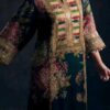 Sabyasachi-Pure Silk With 4 side Lace Silk Dupatta