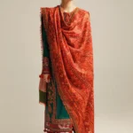 Hussain Rehar-3pc Casual Winter Collection