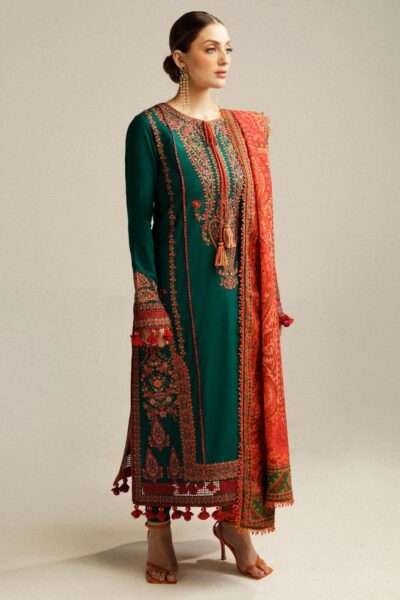 Hussain Rehar-3pc Casual Winter Collection